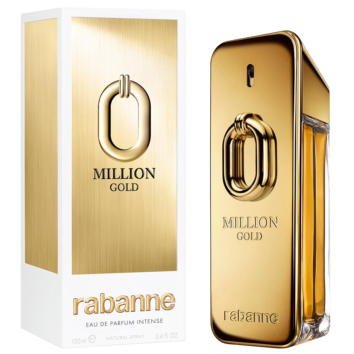 Paco Rabanne 1 million gold eau de parfum intense 100ml ( scatolato)