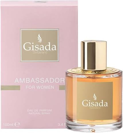 GISADA AMBASSADOR FOR WOMEN EAU DE PARFUM 100ML (SCATOLATO)
