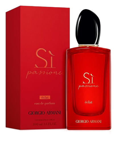 Armani Sì Passione Éclat Eau de Parfum da donna 100ml scatolato
