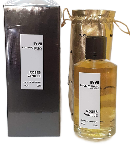 Mancera Roses Vanille  Eau de Parfum 120ml (Scatolato)