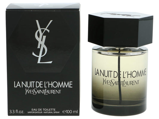 Yves Saint Laurent La nuit l'homme eau de toilette 100ml ( scatolato)